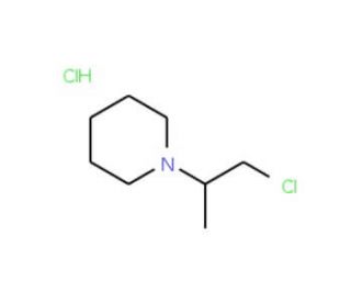 1-(2-Chloro-1-methylethyl)piperidine hydrochloride - chemical structure image