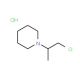 1-(2-Chloro-1-methylethyl)piperidine hydrochloride - chemical structure image