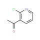 1-(2-Chloro-3-pyridinyl)-1-ethanone (CAS 55676-21-6) - chemical structure image