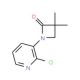 1-(2-Chloro-3-pyridyl)-3,3-dimethyl-2-azetidinone (CAS 339100-95-7) - chemical structure image