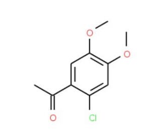 1-(2-chloro-4,5-dimethoxyphenyl)ethanone - chemical structure image