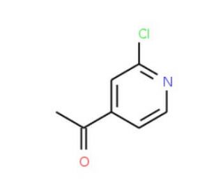 1-(2-Chloro-4-pyridinyl)-1-ethanone (CAS 23794-15-2) - chemical structure image