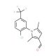 1-(2-Chloro-5-trifluoromethyl-phenyl)-2,5-dimethyl-1H-pyrrole-3-carbaldehyde (CAS 327085-05-2) - chemical structure image