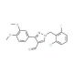 1-(2-Chloro-6-fluorobenzyl)-3-(3,4-dimethoxy-phenyl-1H-pyrazole-4-carbaldehyde - chemical structure image