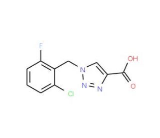 1-(2-Chloro-6-fluorobenzyl)-3-phenyl-1H-pyrazole-4-carbaldehyde - chemical structure image