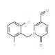 1-(2-Chloro-6-fluorobenzyl)-6-oxo-1,6-dihydro-3-pyridinecarbaldehyde - chemical structure image