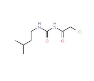 1-(2-Chloro-acetyl)-3-(3-methyl-butyl)-urea - chemical structure image