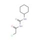 1-(2-Chloro-acetyl)-3-cyclohexyl-urea (CAS 16467-50-8) - chemical structure image