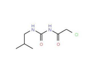 1-(2-Chloro-acetyl)-3-isobutyl-urea - chemical structure image