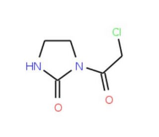 1-(2-Chloro-acetyl)-imidazolidin-2-one - chemical structure image