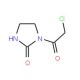 1-(2-Chloro-acetyl)-imidazolidin-2-one - chemical structure image