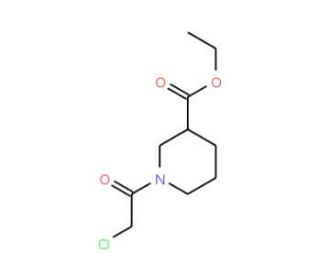 1-(2-Chloro-acetyl)-piperidine-3-carboxylic acid ethyl ester - chemical structure image