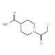 1-(2-Chloro-acetyl)-piperidine-4-carboxylicacid amide - chemical structure image