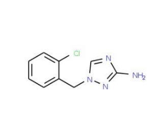 1-(2-Chloro-benzyl)-1H-[1,2,4]triazol-3-ylamine - chemical structure image