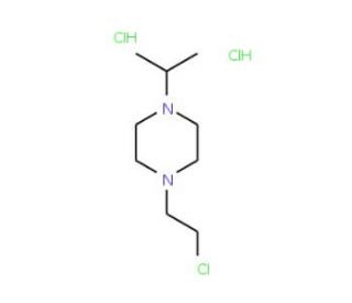 1-(2-Chloro-ethyl)-4-isopropyl-piperazine dihydrochoride (CAS 314725-91-2) - chemical structure image