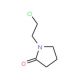 1-(2-Chloro-ethyl)-pyrrolidin-2-one (CAS 51333-90-5) - chemical structure image