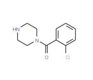 1-(2-chlorobenzoyl)piperazine (CAS 13754-45-5) - chemical structure image
