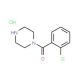 1-(2-chlorobenzoyl)piperazine hydrochloride (CAS 13754-45-5 (non-salt)) - chemical structure image
