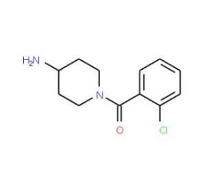 1-(2-chlorobenzoyl)piperidin-4-amine - chemical structure image