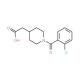 [1-(2-Chlorobenzoyl)piperidin-4-yl]acetic acid - chemical structure image