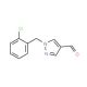 1-(2-chlorobenzyl)-1H-pyrazole-4-carbaldehyde - chemical structure image
