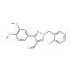 1-(2-Chlorobenzyl)-3-(3,4-dimethoxyphenyl)-1H-pyrazole-4-carbaldehyde - chemical structure image
