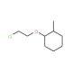 1-(2-chloroethoxy)-2-methylcyclohexane - chemical structure image