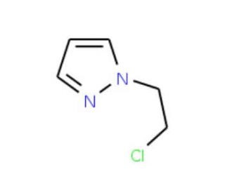 1-(2-Chloroethyl)-1H-pyrazole (CAS 96450-53-2) - chemical structure image