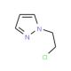 1-(2-Chloroethyl)-1H-pyrazole (CAS 96450-53-2) - chemical structure image