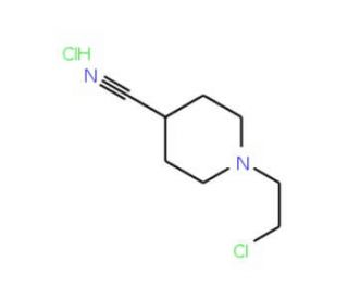 1-(2-Chloroethyl)piperidine-4-carbonitrilehydrochloride - chemical structure image