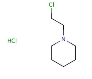 1-(2-Chloroethyl)piperidine hydrochloride (CAS 2008-75-5) - chemical structure image