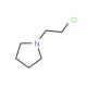 1-(2-chloroethyl)pyrrolidine (CAS 5050-41-9) - chemical structure image