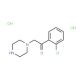 1-(2-chlorophenyl)-2-piperazin-1-ylethanone dihydrochloride - chemical structure image