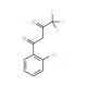 1-(2-Chlorophenyl)-4,4,4-trifluorobutane-1,3-dione (CAS 23975-60-2) - chemical structure image