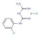 1-(2-Chlorophenyl)biguanide hydrochloride (CAS 19579-44-3) - chemical structure image