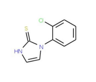 1-(2-Chlorophenyl)imidazoline-2-thione (CAS 51581-47-6) - chemical structure image