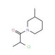 1-(2-chloropropanoyl)-3-methylpiperidine - chemical structure image