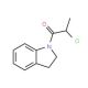 1-(2-chloropropanoyl)indoline - chemical structure image
