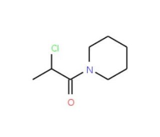 1-(2-chloropropanoyl)piperidine (CAS 66203-96-1) - chemical structure image