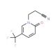 1-(2-Cyanoethyl)-5-(trifluoromethyl)pyrid-2-(1H)-one (CAS 175277-71-1) - chemical structure image