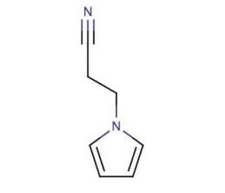 1-(2-Cyanoethyl)pyrrole (CAS 43036-06-2) - chemical structure image