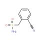 1-(2-cyanophenyl)methanesulfonamide (CAS 27350-13-6) - chemical structure image