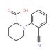1-(2-Cyanophenyl)piperidine-2-carboxylic acid - chemical structure image
