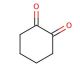 1,2-Cyclohexanedione 的分子结构, CAS编号: 765-87-7 1,2-Cyclohexanedione (CAS 765-87-7) - chemical structure image