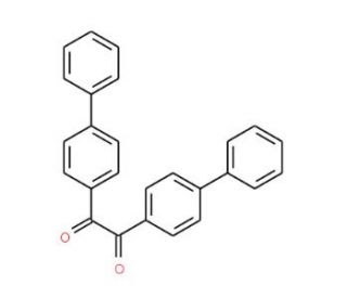 1,2-di-1,1&prime;-biphenyl-4-ylethane-1,2-dione (CAS 4746-80-9) - chemical structure image
