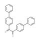 1,2-di-1,1′-biphenyl-4-ylethane-1,2-dione (CAS 4746-80-9) - chemical structure image
