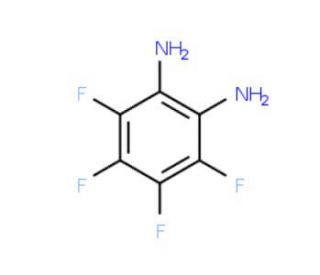 1,2-Diamino-3,4,5,6-tetrafluorobenzene - chemical structure image