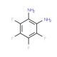 1,2-Diamino-3,4,5,6-tetrafluorobenzene - chemical structure image