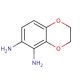 1,2-Diamino-3,4-ethylenedioxybenzene (CAS 320386-55-8) - chemical structure image