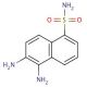 1,2-Diamino-naphthalene-5-sulfonamide, Hydrochloride (CAS 1049752-75-1) - chemical structure image